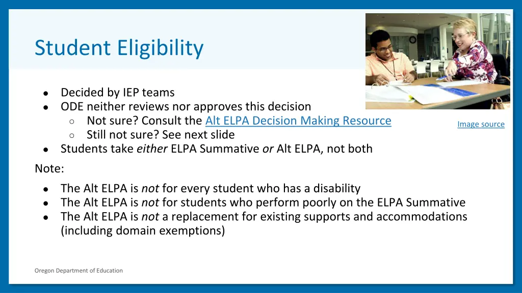 student eligibility