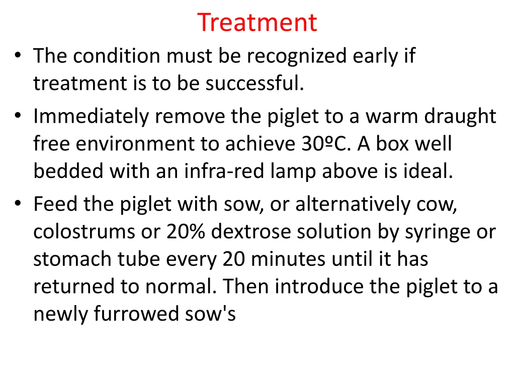 treatment