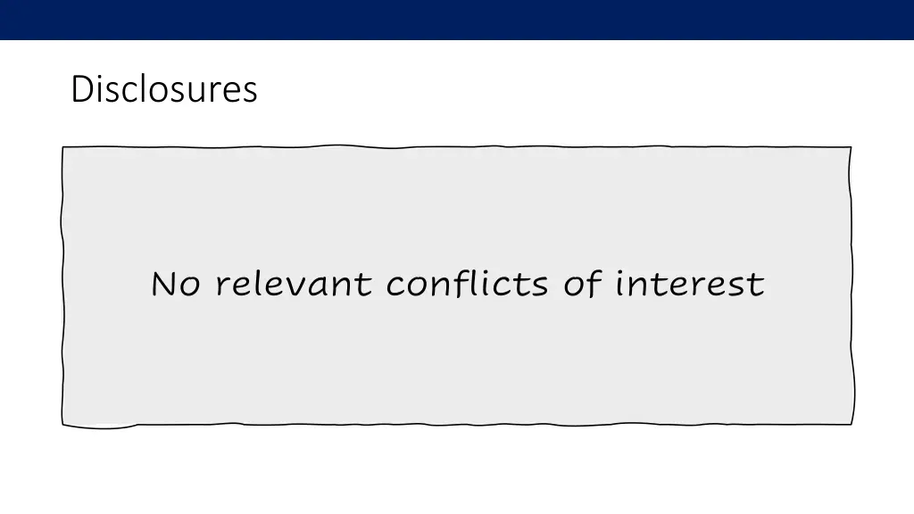 disclosures