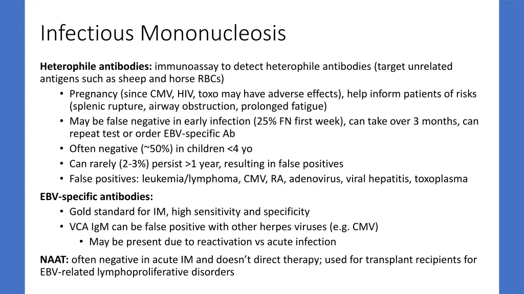 infectious mononucleosis 3