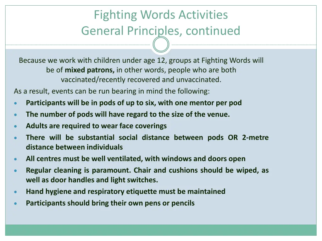 fighting words activities general principles 1