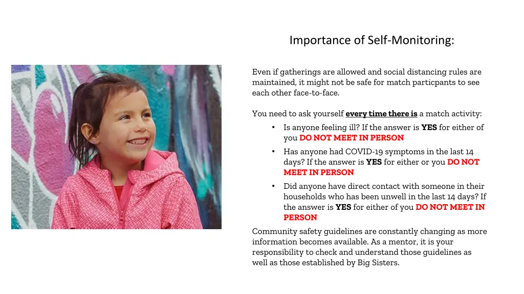 importance of self monitoring