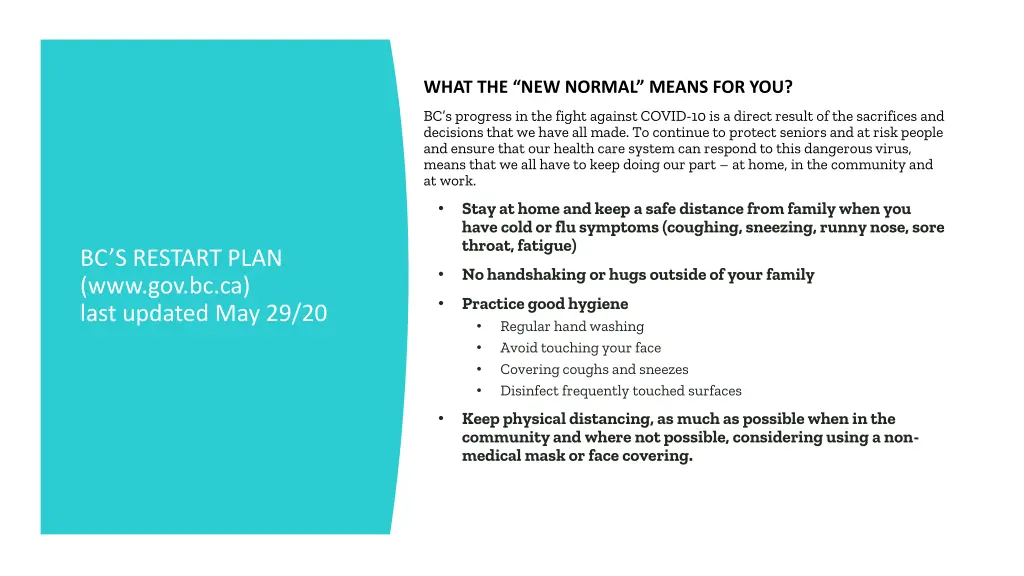 what the new normal means for you