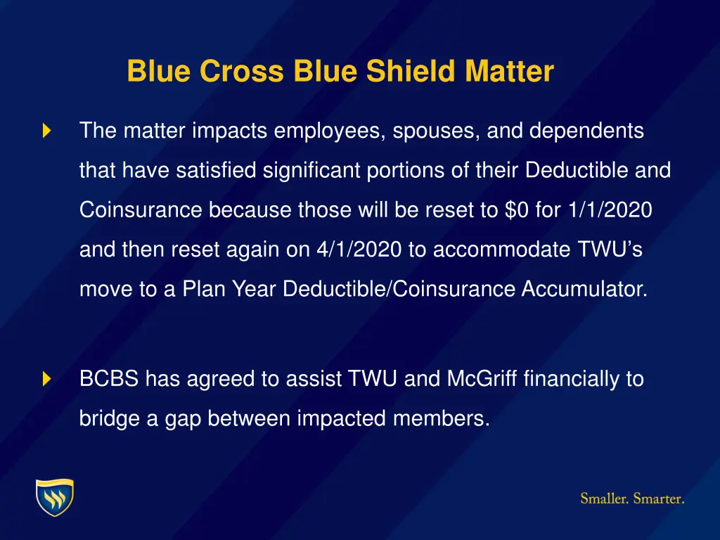 blue cross blue shield matter 1
