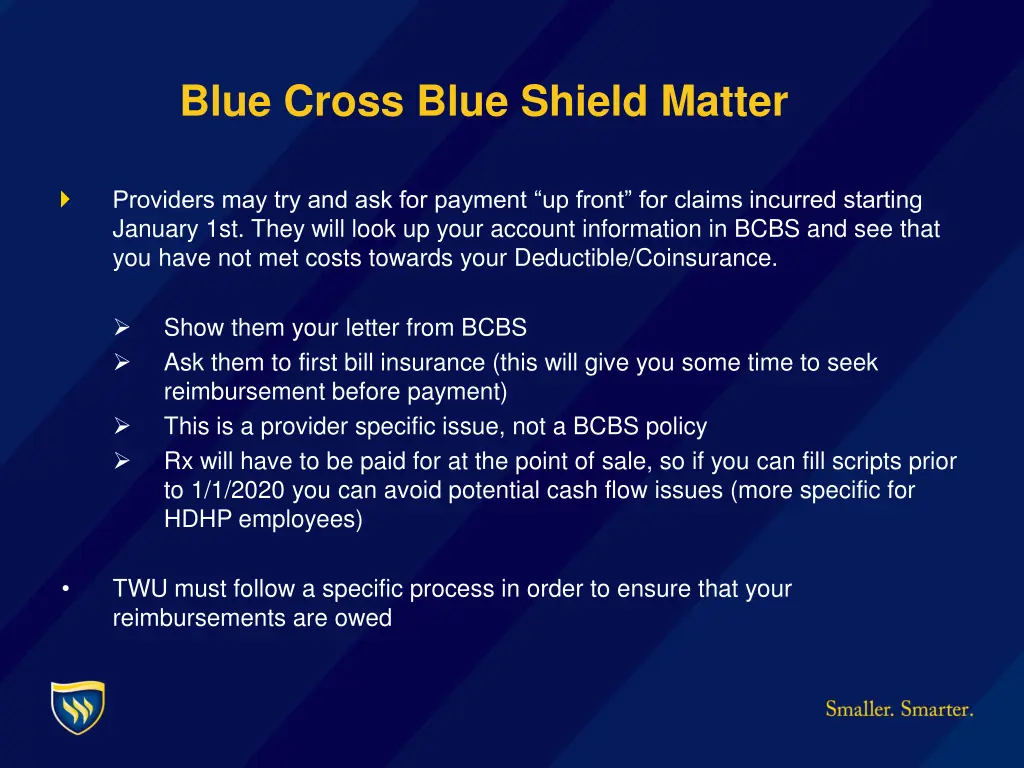 blue cross blue shield matter 6