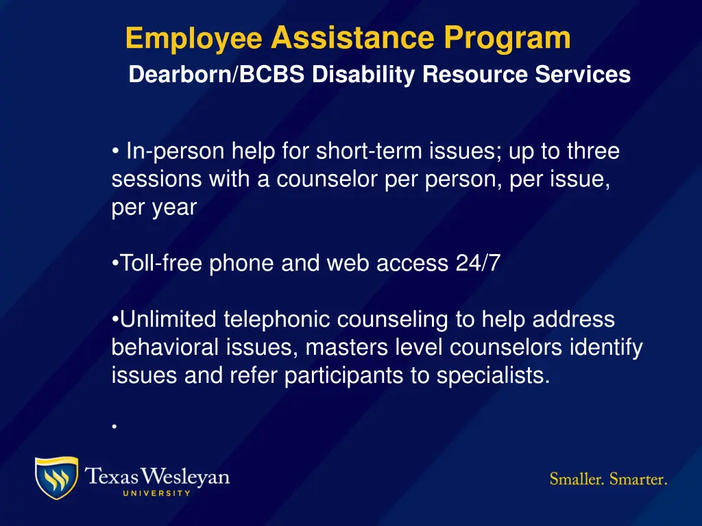 employee assistance program