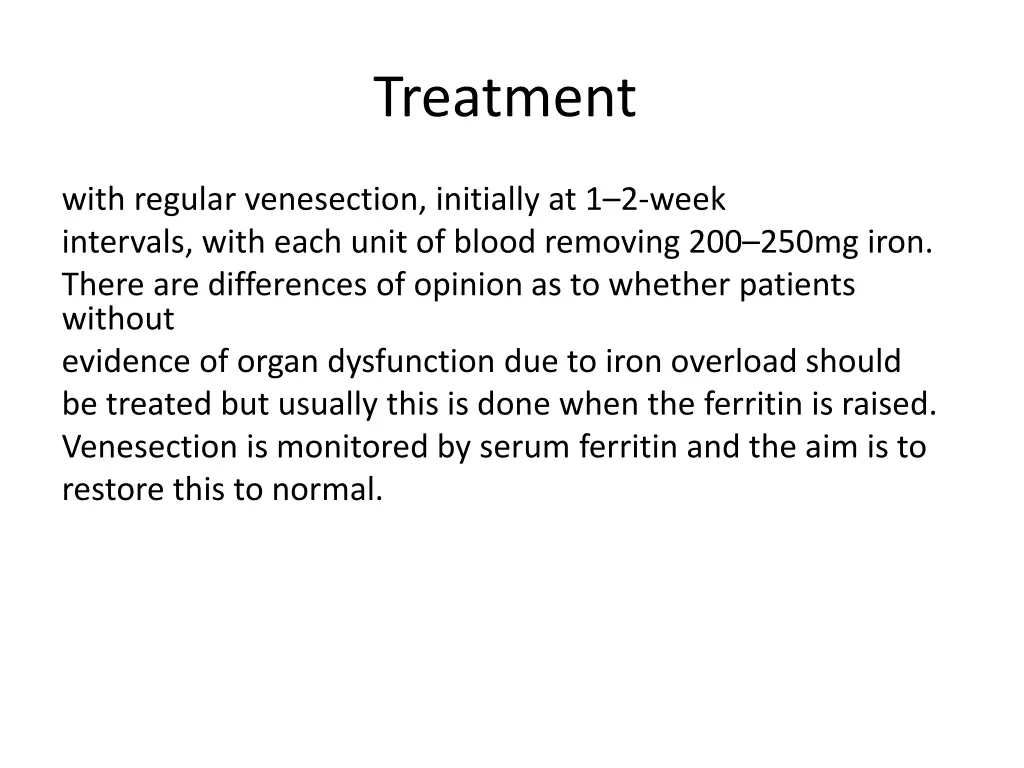 treatment