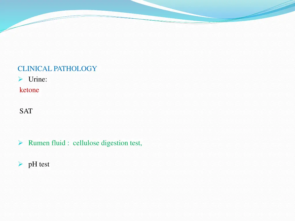 clinical pathology urine ketone