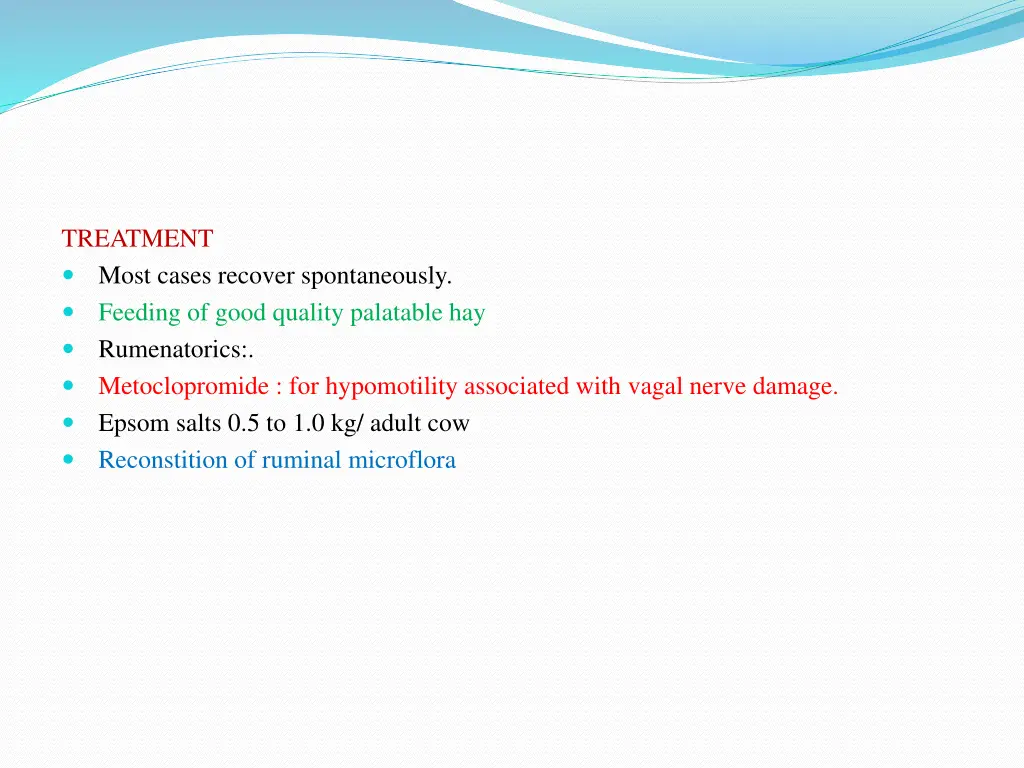 treatment most cases recover spontaneously