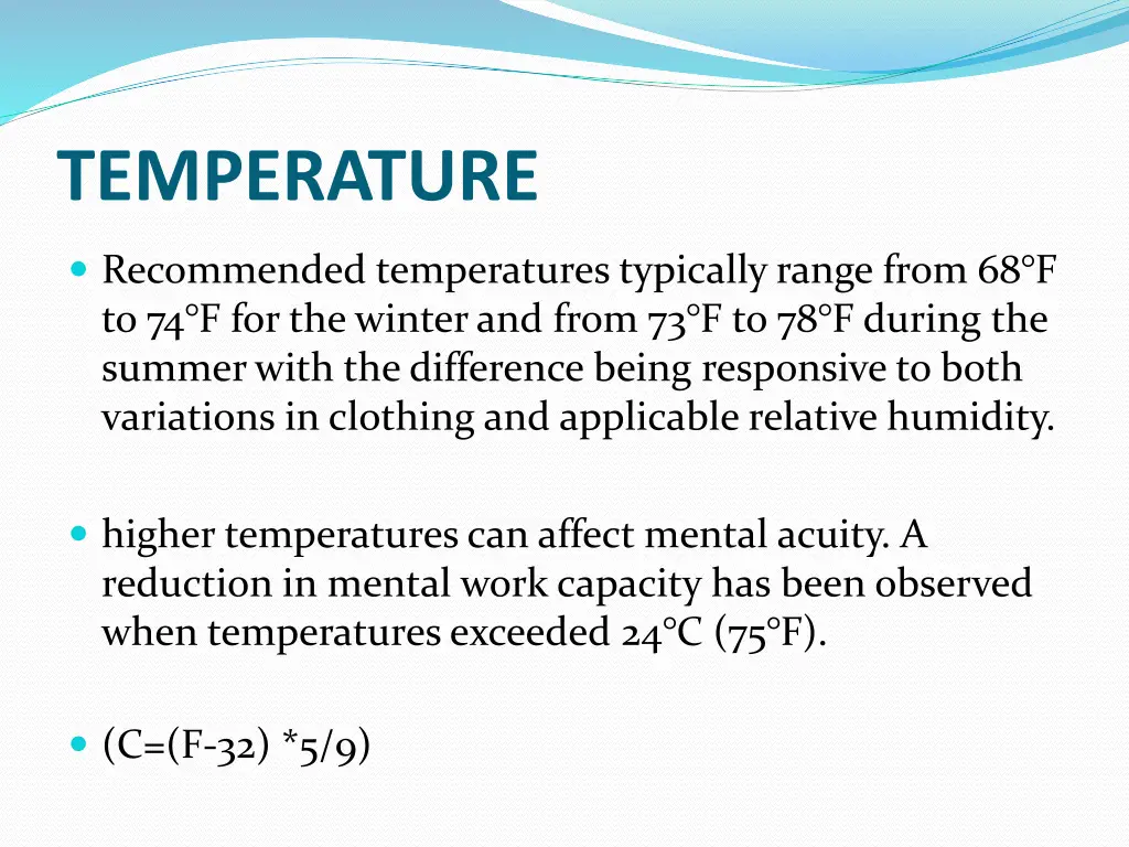 temperature