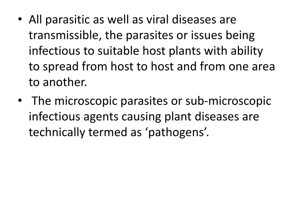 all parasitic as well as viral diseases