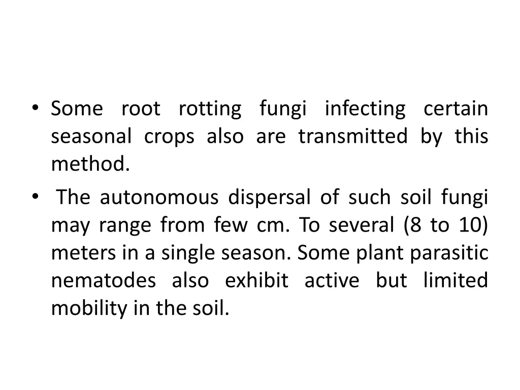 some root rotting fungi infecting certain