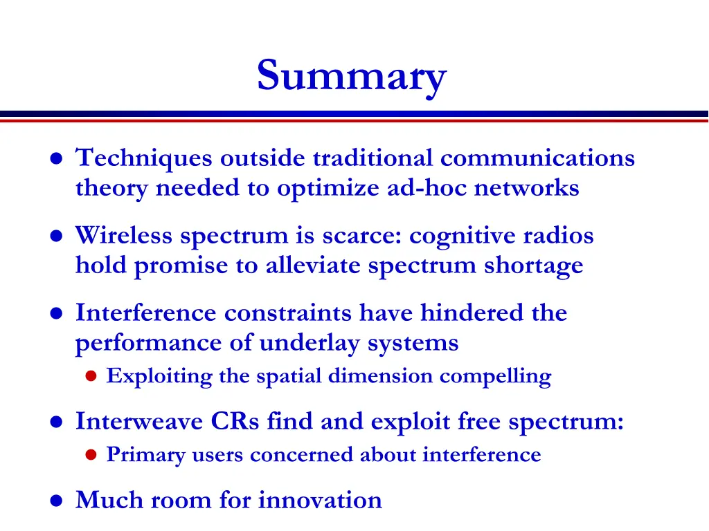 summary