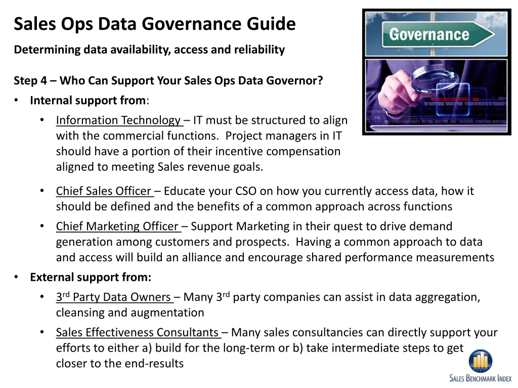 sales ops data governance guide 2