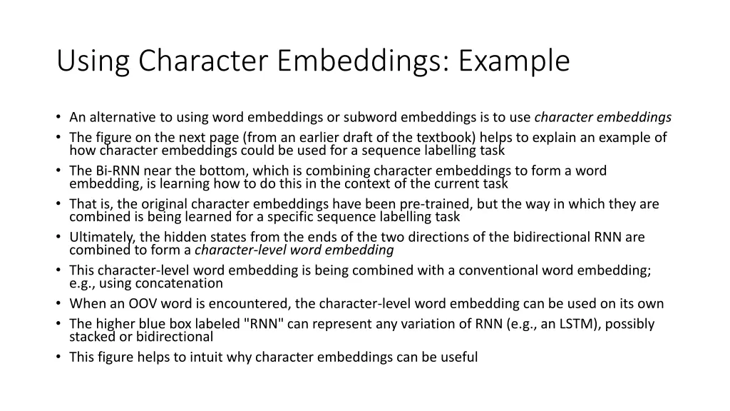 using character embeddings example