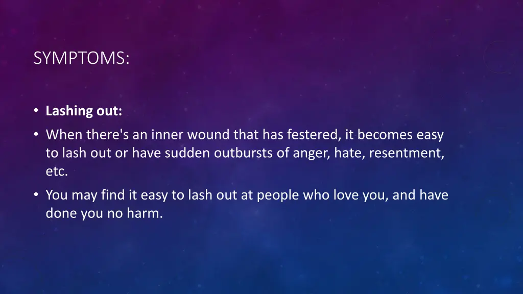 symptoms 6