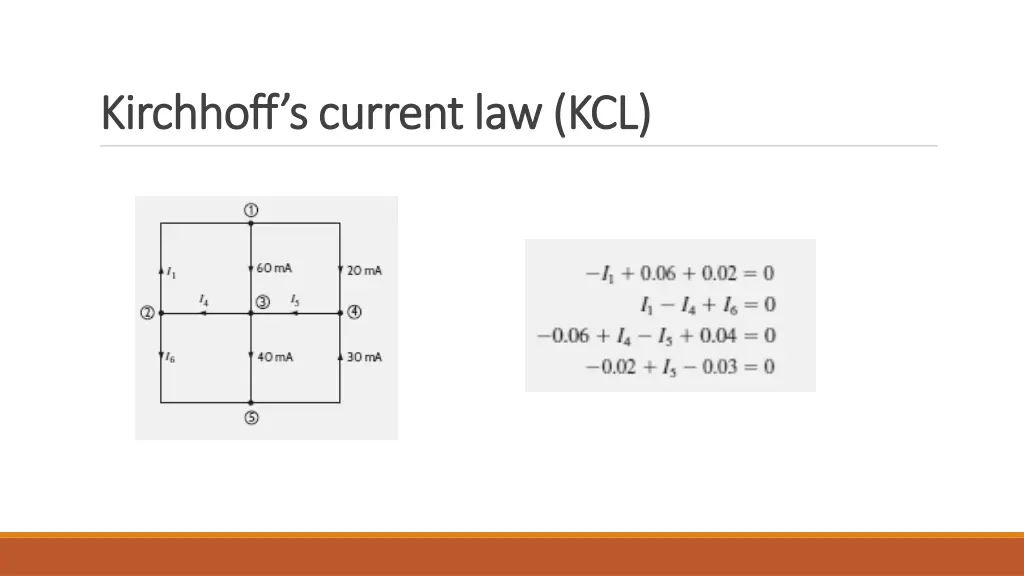 kirchhoff s current law kcl kirchhoff s current 1