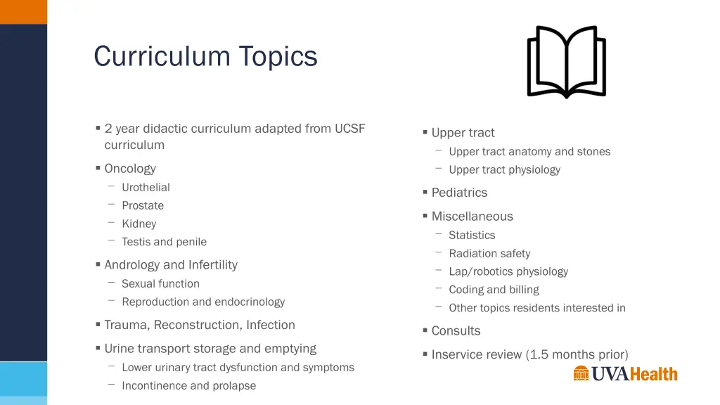 curriculum topics