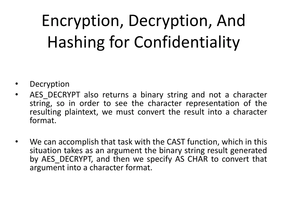 encryption decryption and hashing 16