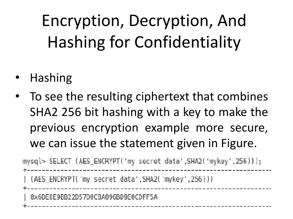 encryption decryption and hashing 22