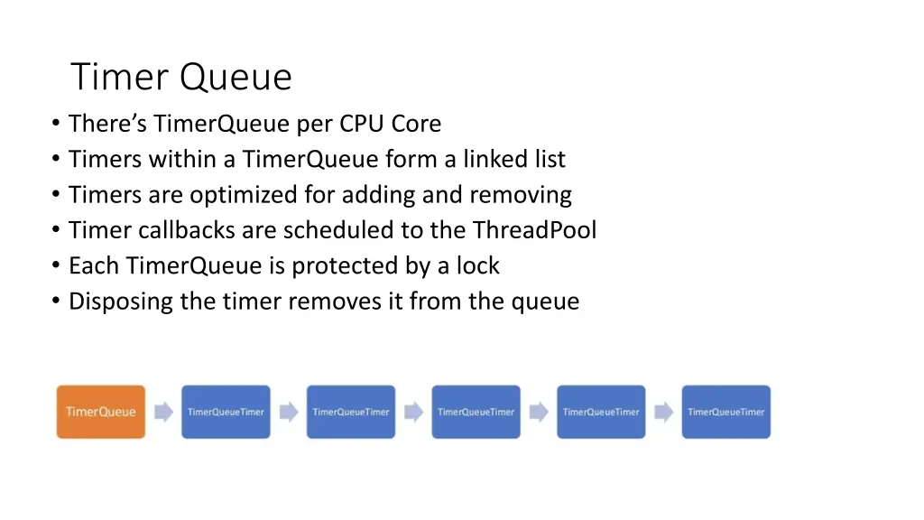 timer queue there s timerqueue per cpu core