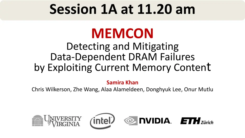 session 1a at 11 20 am 1