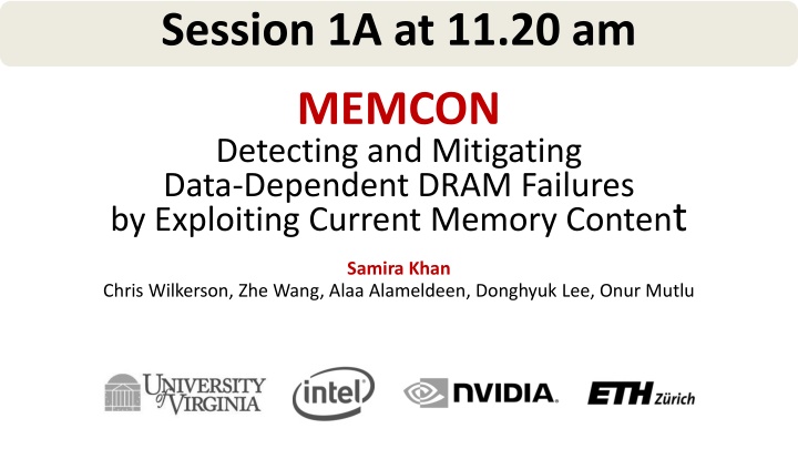 session 1a at 11 20 am
