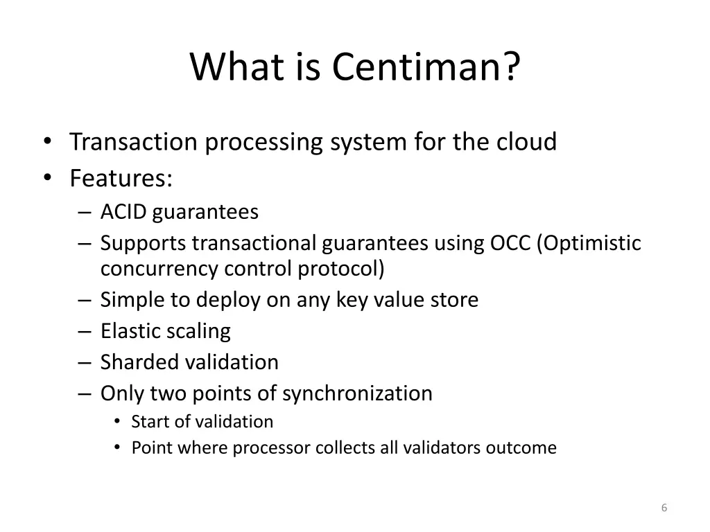 what is centiman