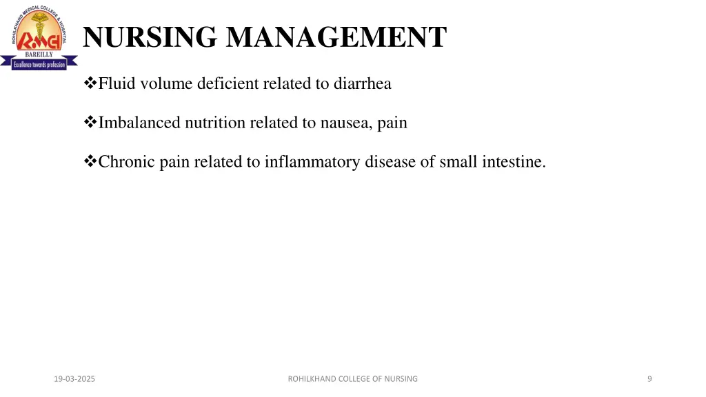 nursing management