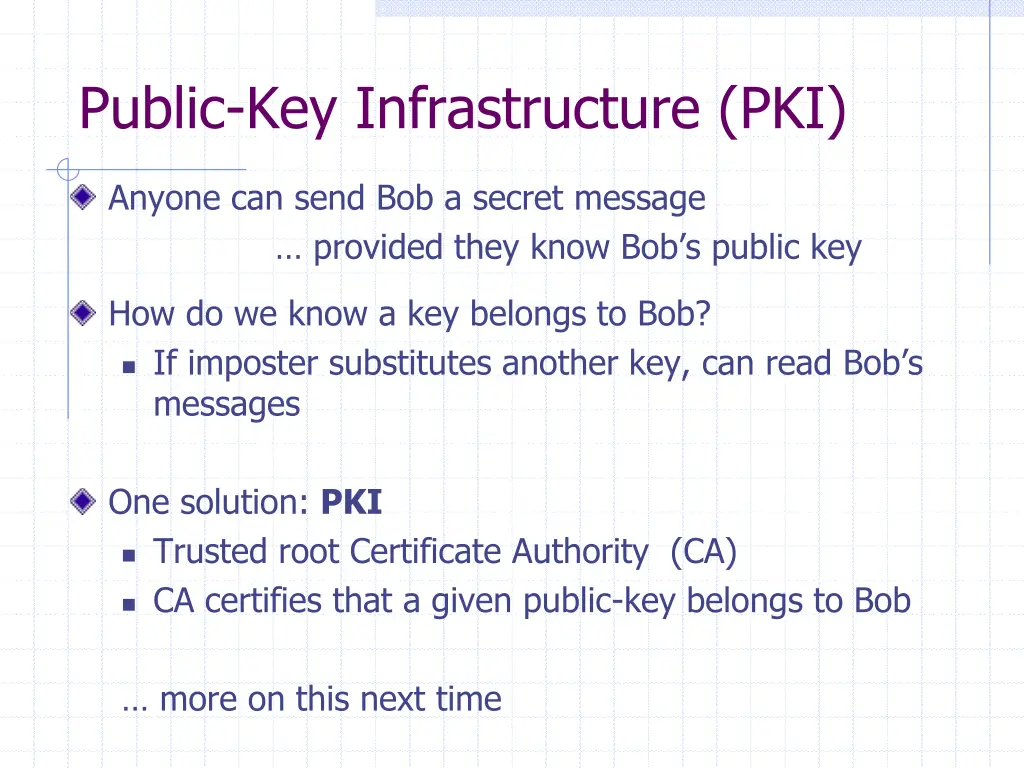 public key infrastructure pki