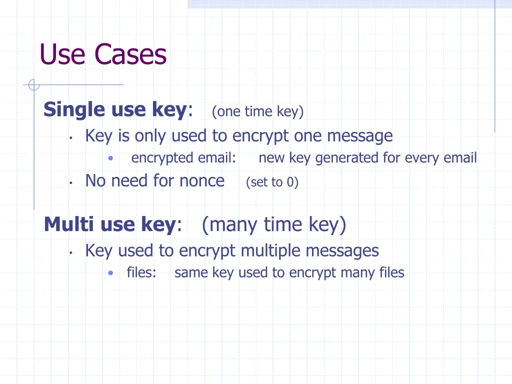 use cases