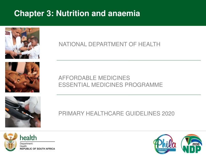 chapter 3 nutrition and anaemia