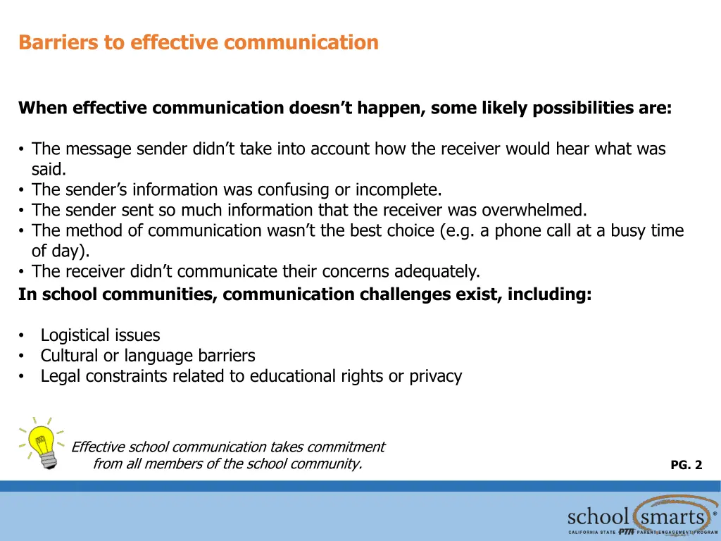 barriers to effective communication