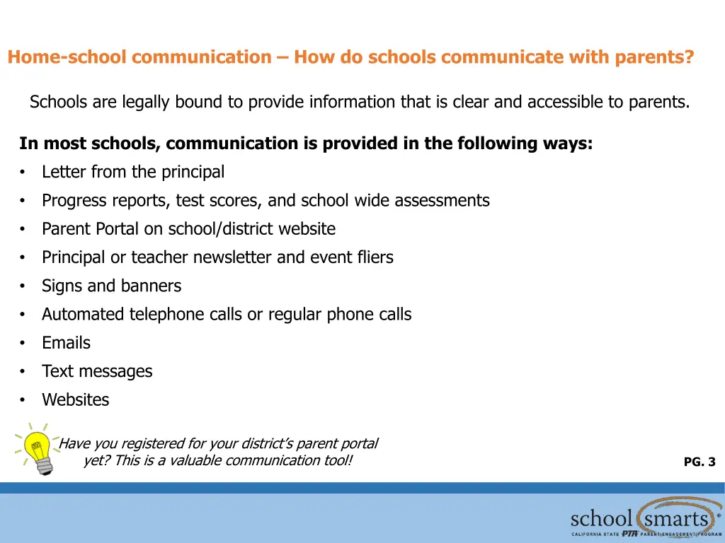 home school communication how do schools