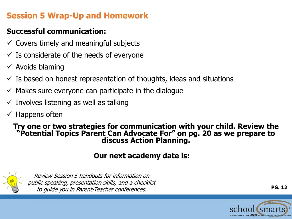 session 5 wrap up and homework