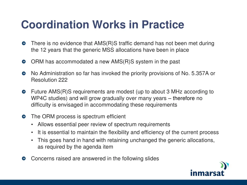 coordination works in practice