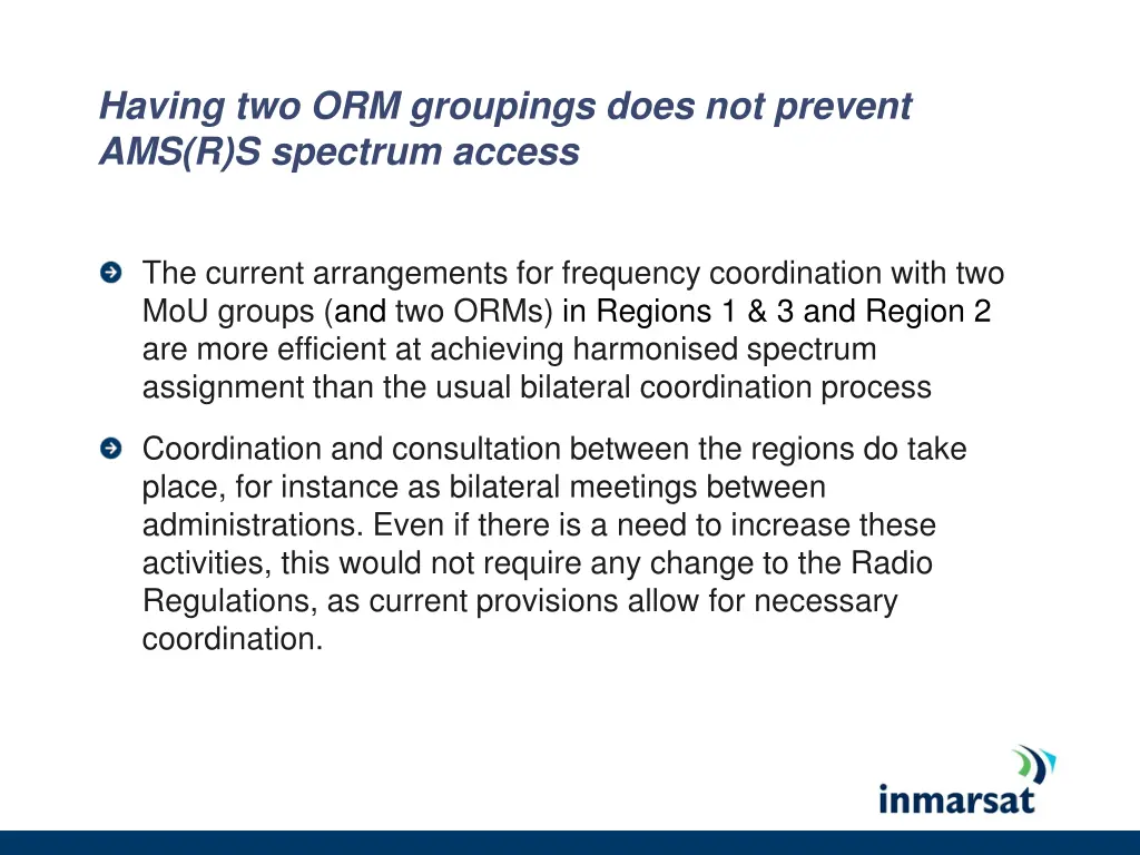 having two orm groupings does not prevent
