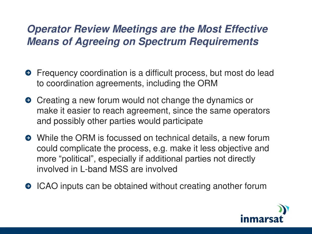 operator review meetings are the most effective