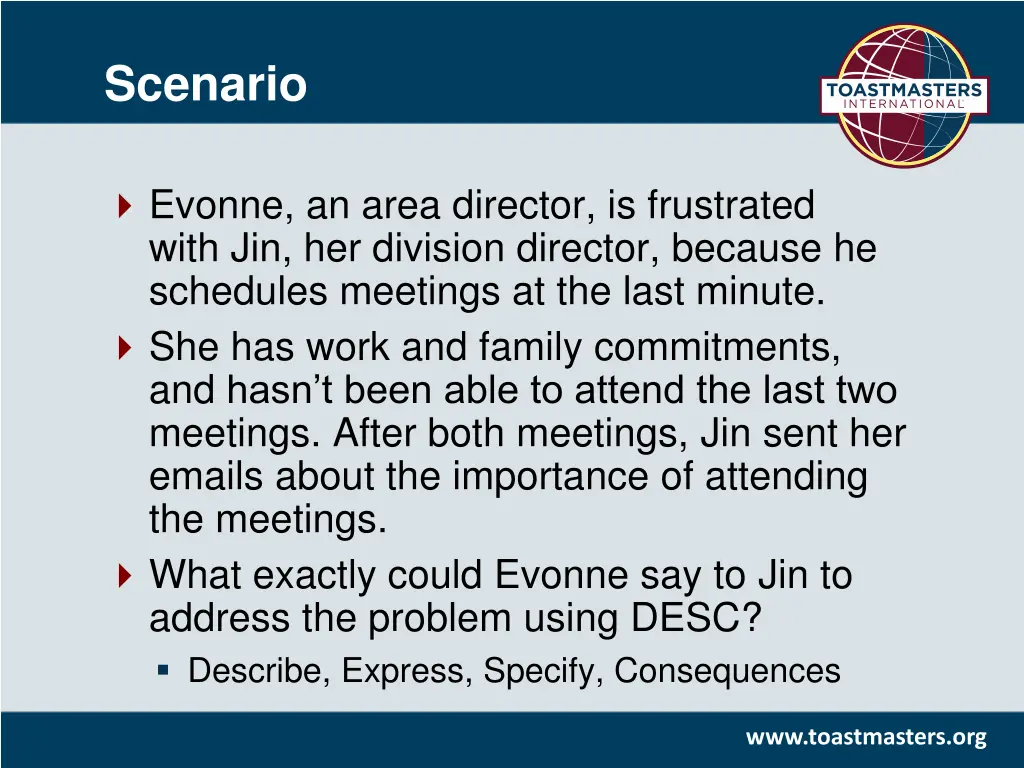 scenario