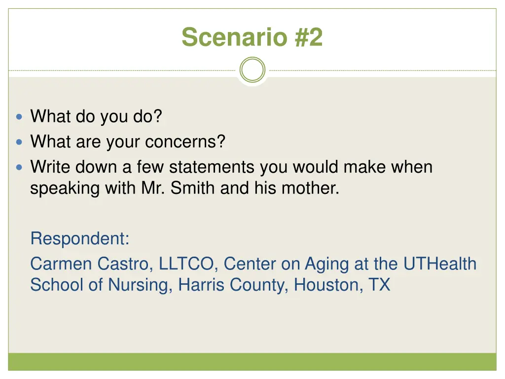 scenario 2 1