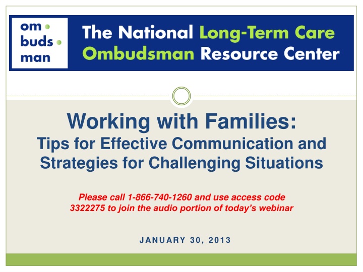 working with families tips for effective