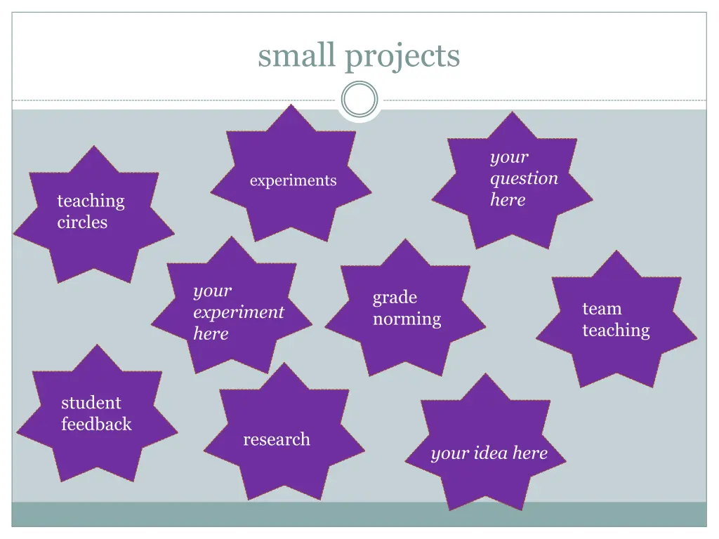 small projects