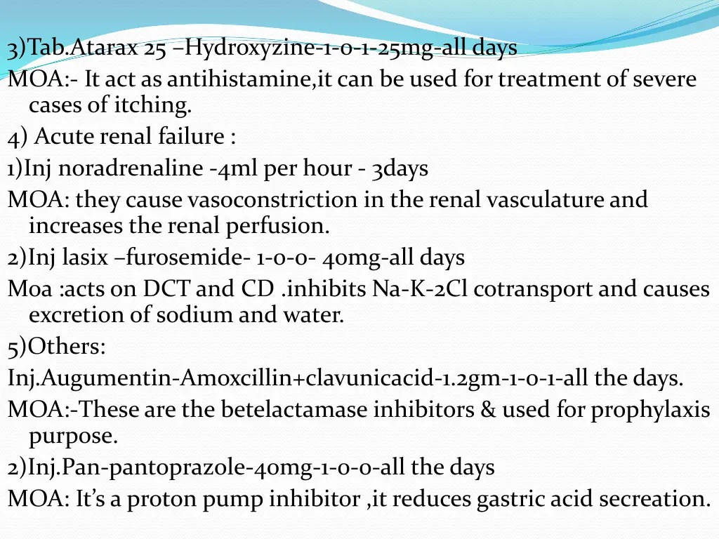 3 tab atarax 25 hydroxyzine 1 0 1 25mg all days