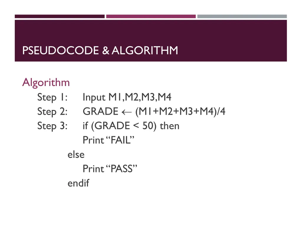 pseudocode algorithm 2