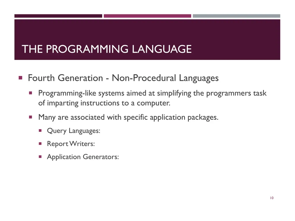 the programming language 3