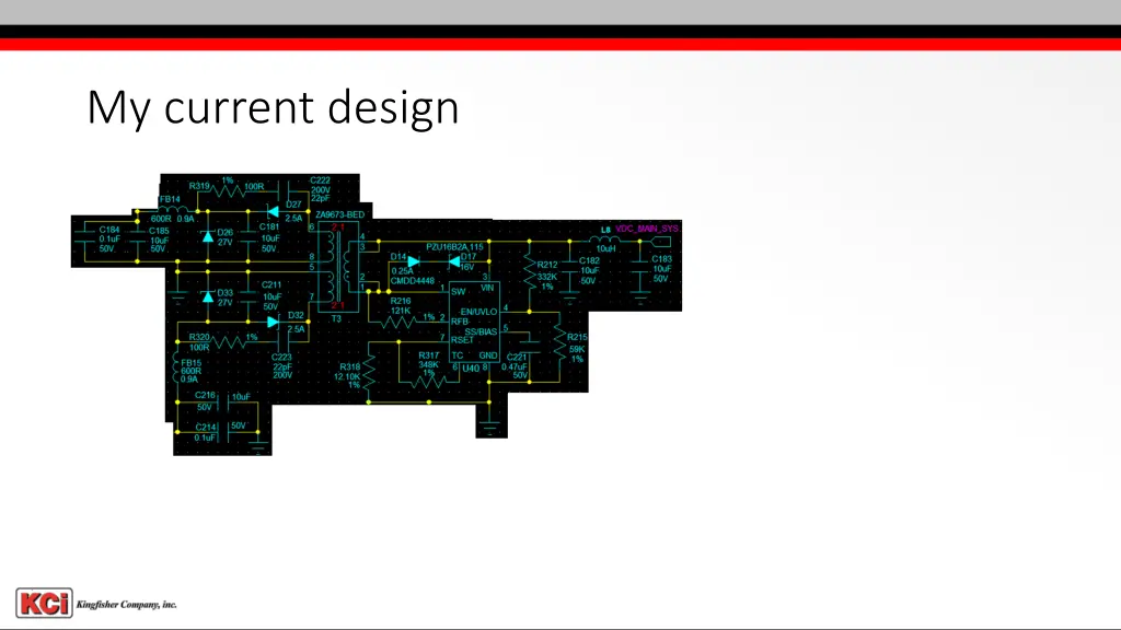 my current design