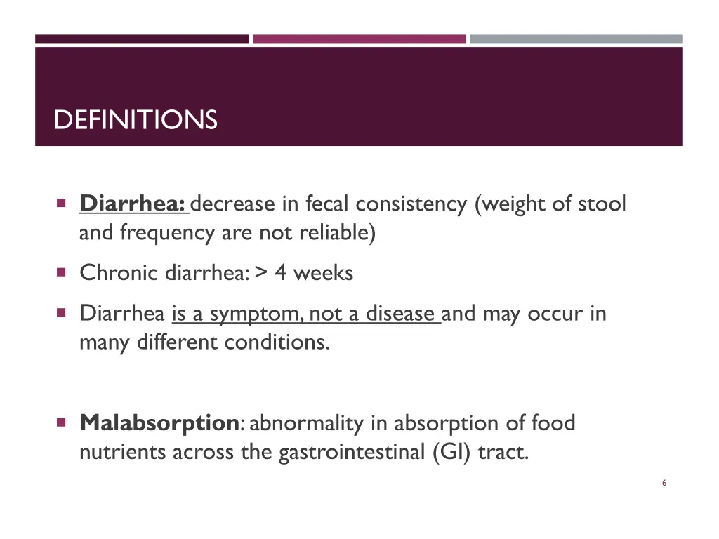 definitions