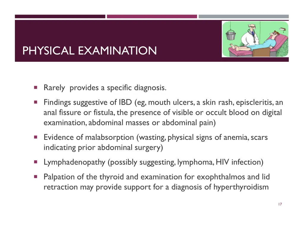 physical examination
