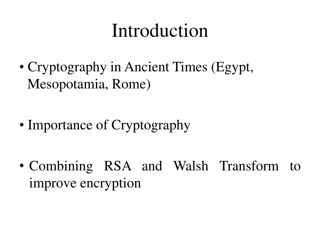 introduction