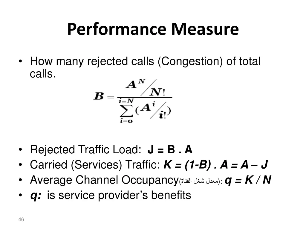 performance measure